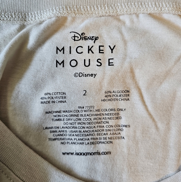 TORRID Women's Mickey Mouse Fruit Stand Tee in Desert Sandstone, 2X (18-20) - Picture 8 of 9